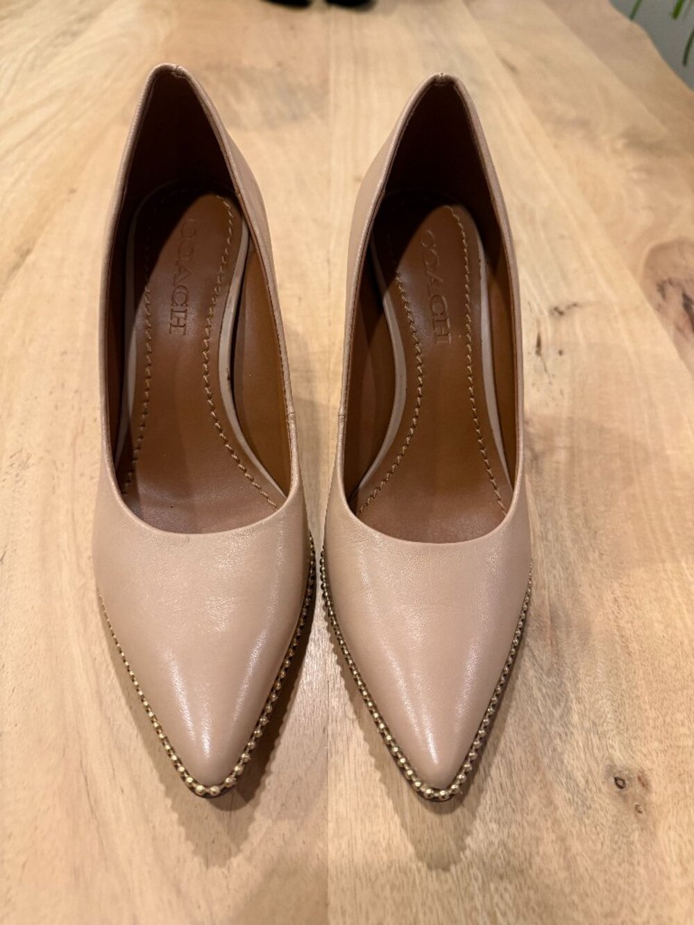 Coach  - Beige High Heals